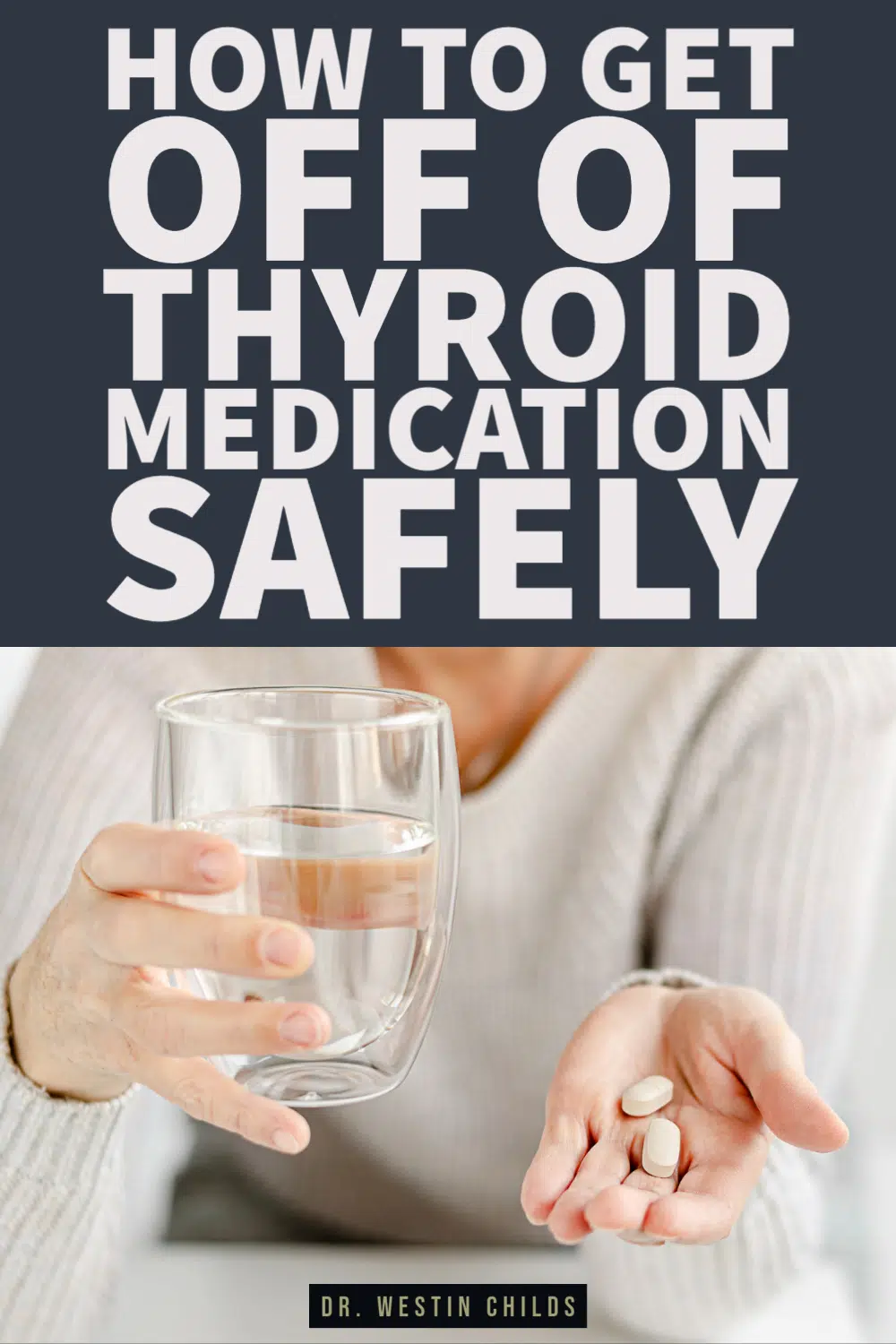 how to wean off of thyroid medication