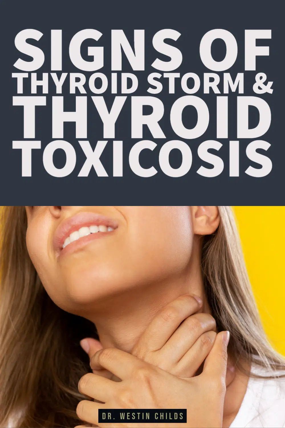 signs of thyroid storm and thyrotoxicosis