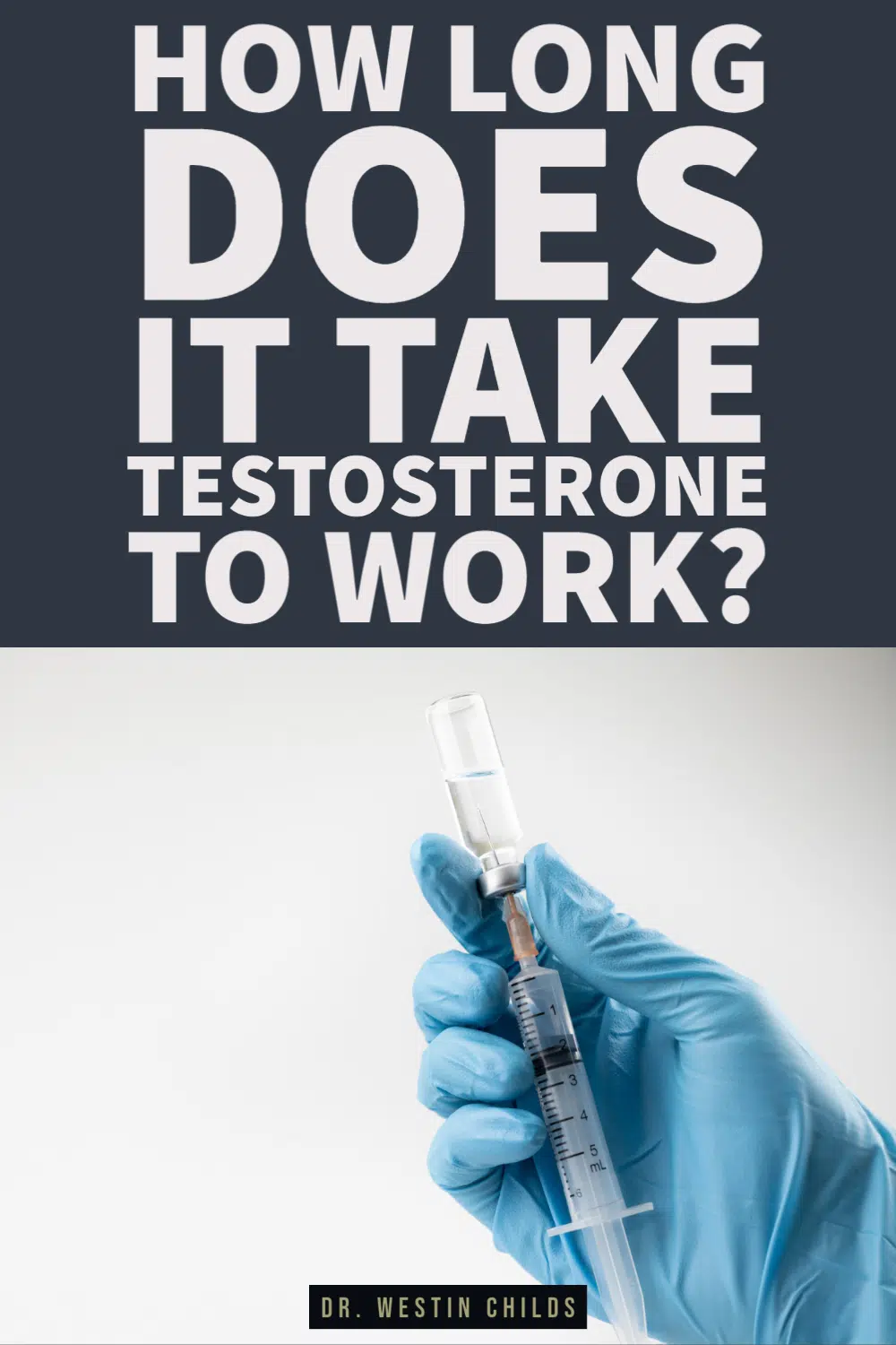 how long does it take testosterone medication to work?