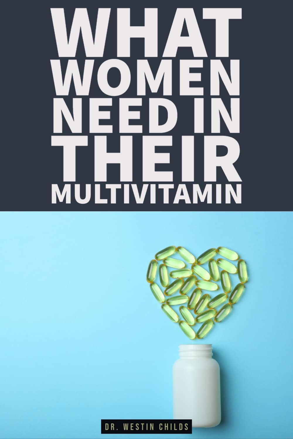 what women need in their multivitamin