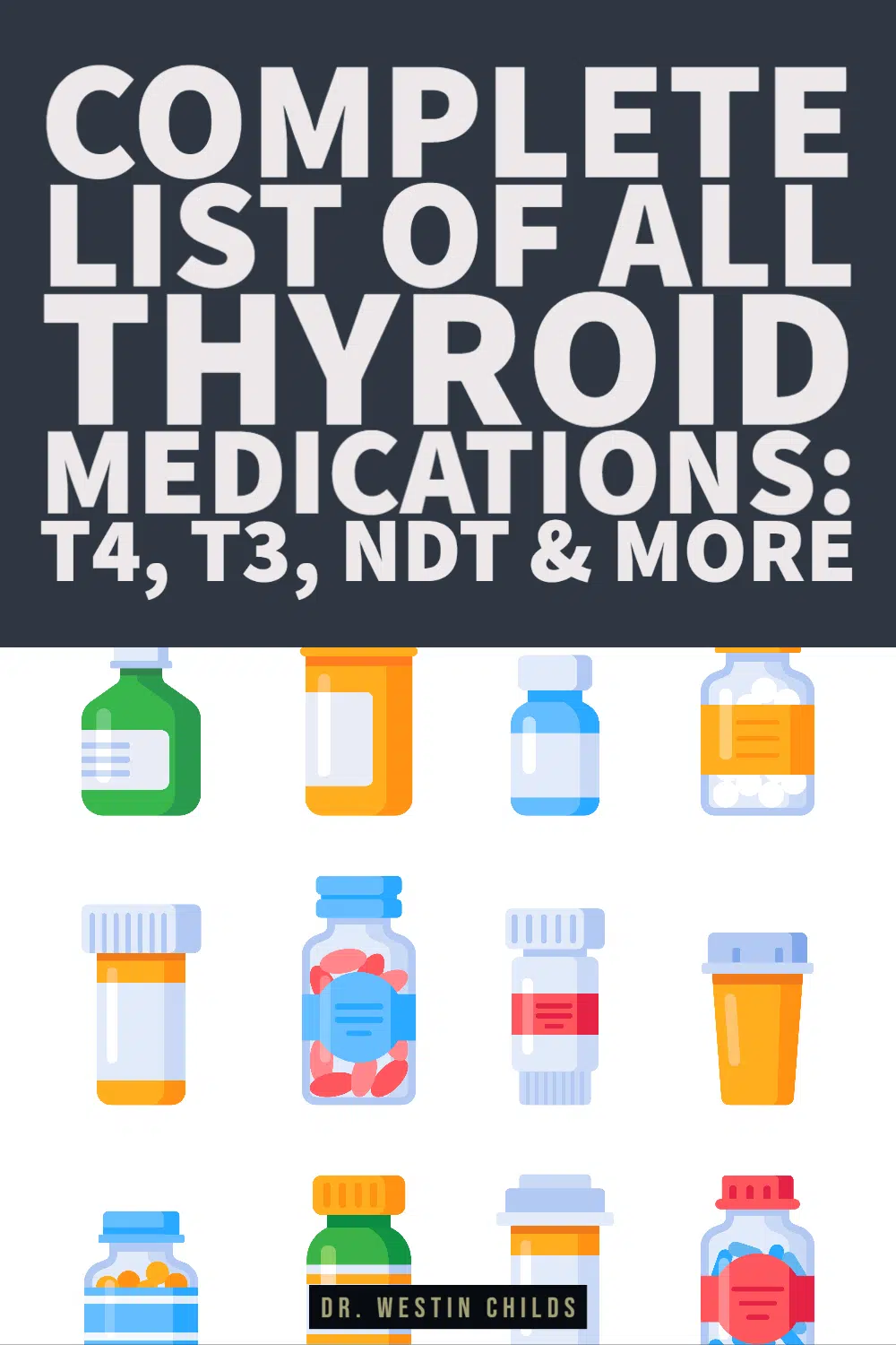 the complete list of all thyroid medications by name