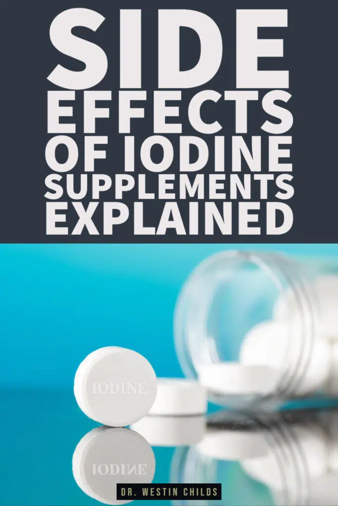 complete list of iodine induced side effects