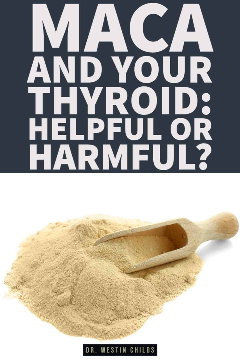 why thyroid patients should use maca root powder