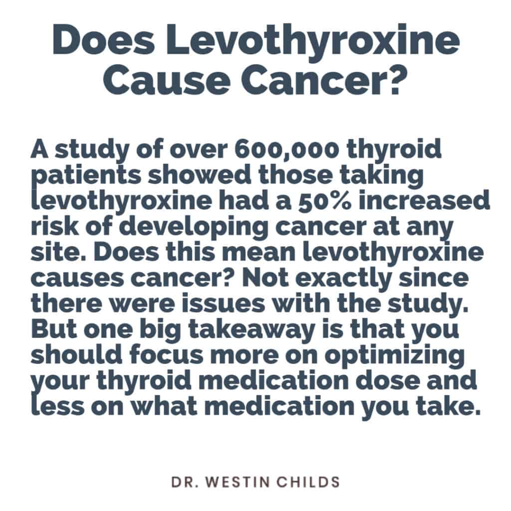 Does Levothyroxine Cause Cancer? New Study Explained