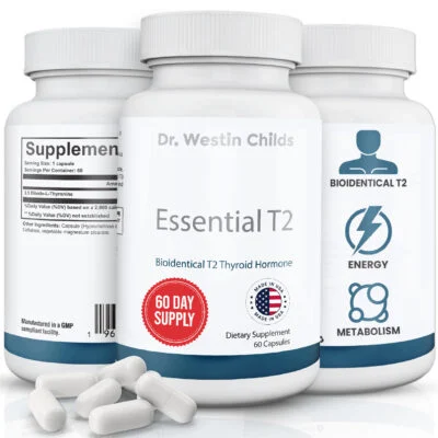 essential t2 thyroid support for women hypothyroid hashimotos sluggish hypo low thyroid