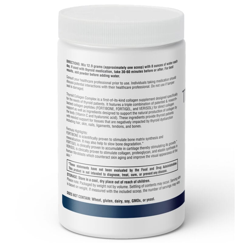 Thyroid collagen complex side bottle image 1500 x 1500