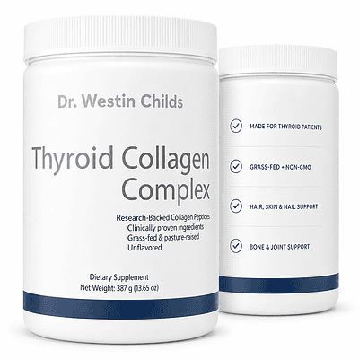 thyroid collagen complex peptides for thyroid patients with hypo and hashimotos