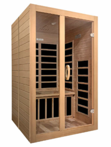 2 person FAR infrared sauna thyroid gift idea