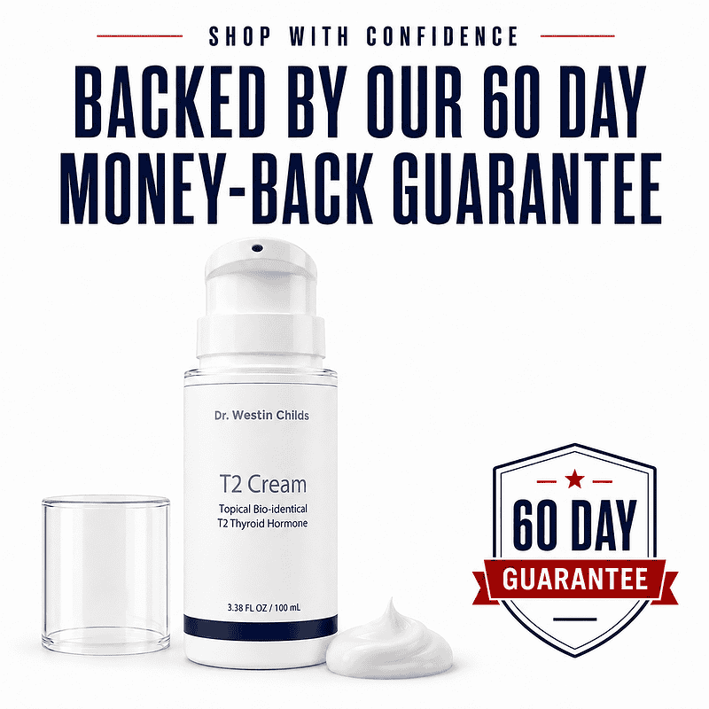 t2 cream is backed by our 60 day money back guarantee
