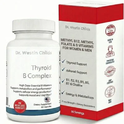 thyroid b complex, pre methylated b vitamins for thyroid patients with hypothyroidism and hashimoto's updated
