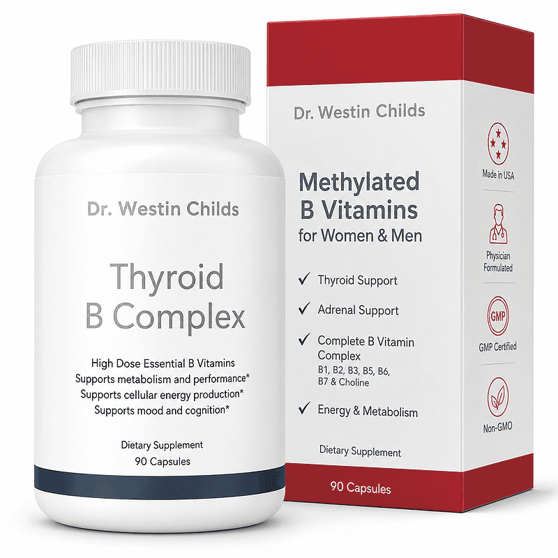 thyroid b complex pre methylated complex for hypo and hashimotos