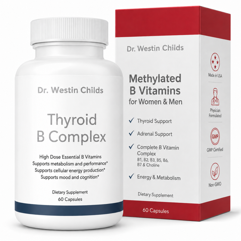 thyroid b complex pre methylated complex for hypo and hashimotos 60 caps