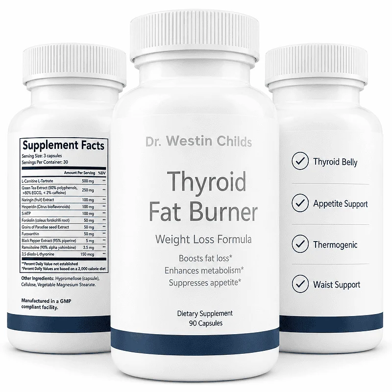 thyroid fat burner themogenic weight loss support for hypo and hashimotos