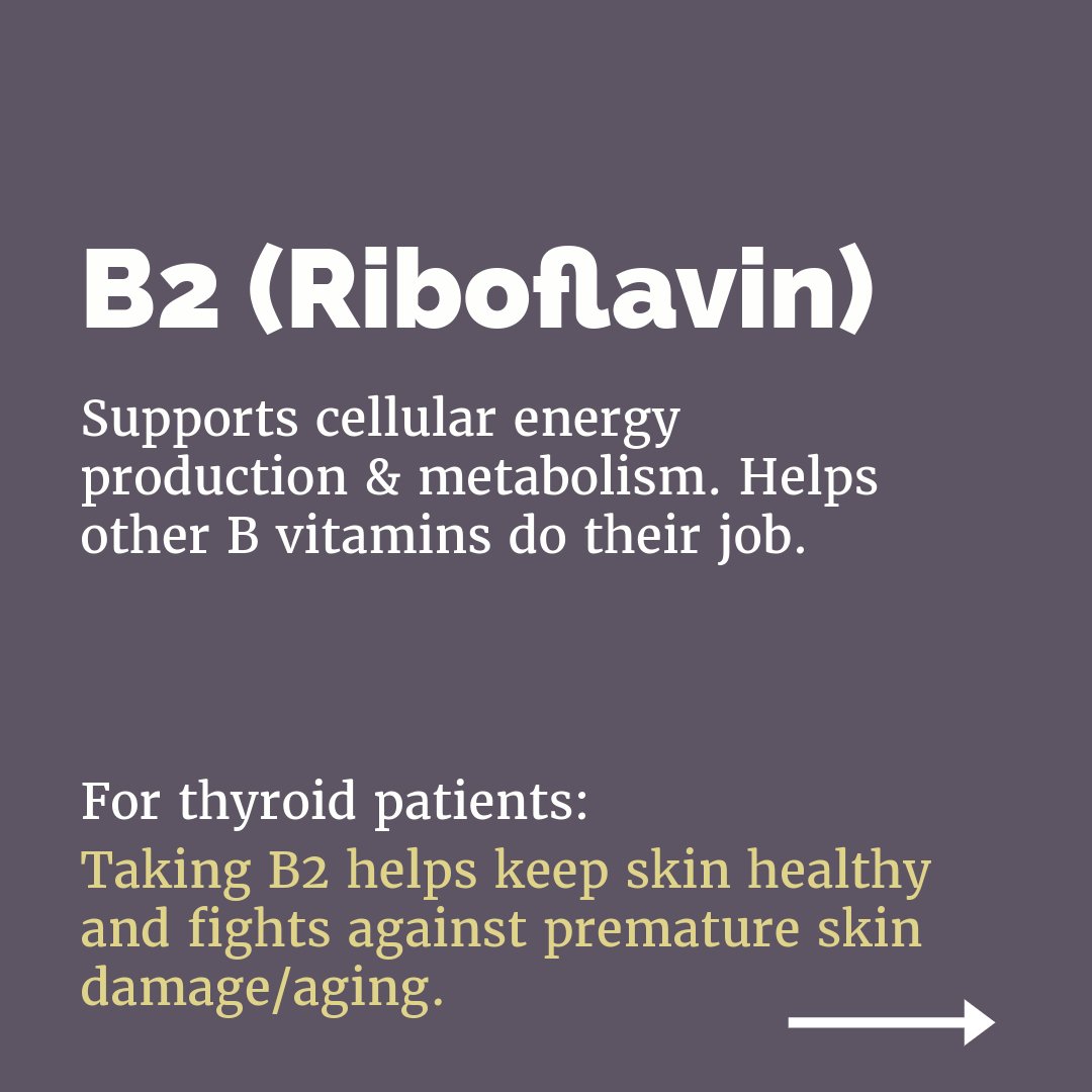 what Vitamin B2 riboflavin does for thyroid patients what Vitamin B2 riboflavin does for thyroid patients