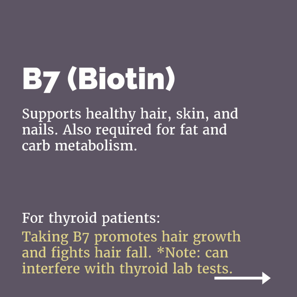 B Vitamin Cheat Sheet for Thyroid Patients