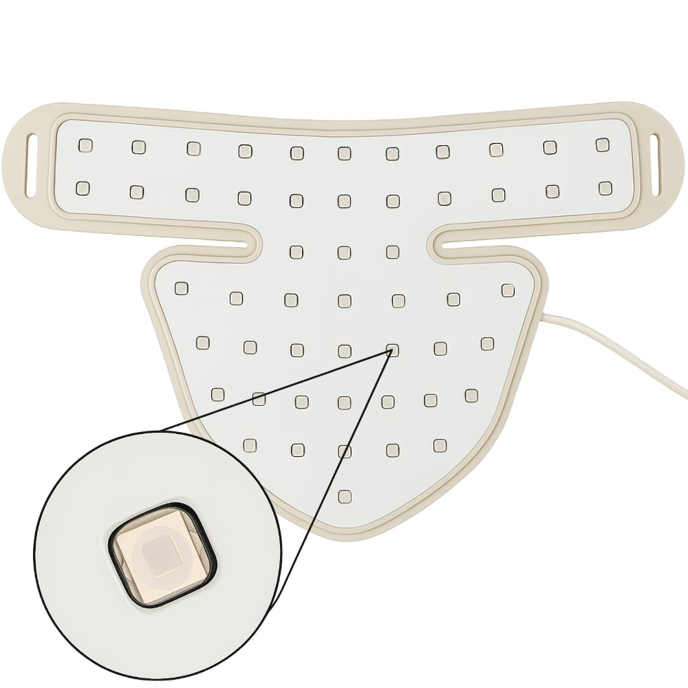 zoom in effect on LED light source thyro light red light zoom in effect on LED light source thyro light red light