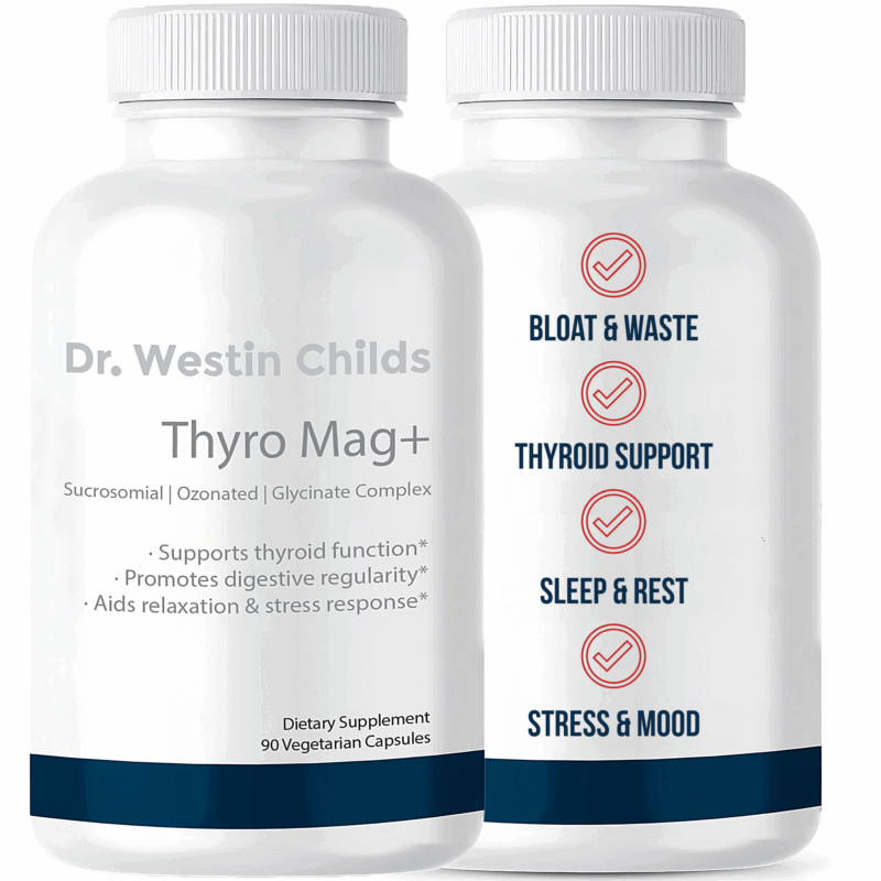 thyroid magnesium supplement with ozonated sucrosomial glycinate complex
