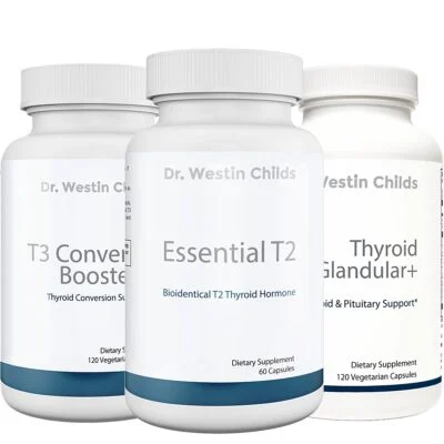Core Thyroid Trio Bundle – Doctor-formulated thyroid hormone support system with natural supplements for energy, balance, and healthy thyroid function