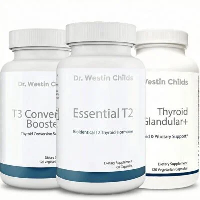 Core Thyroid Trio Bundle – Doctor-formulated thyroid hormone support system with natural supplements for energy, balance, and healthy thyroid function updated