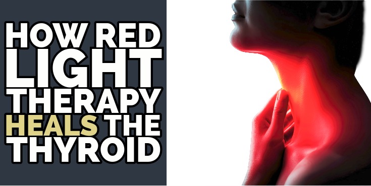 how red light therapy heals the thyroid