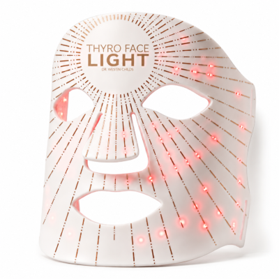 thyroid face red light for hashimotos and hypo collagen and aging