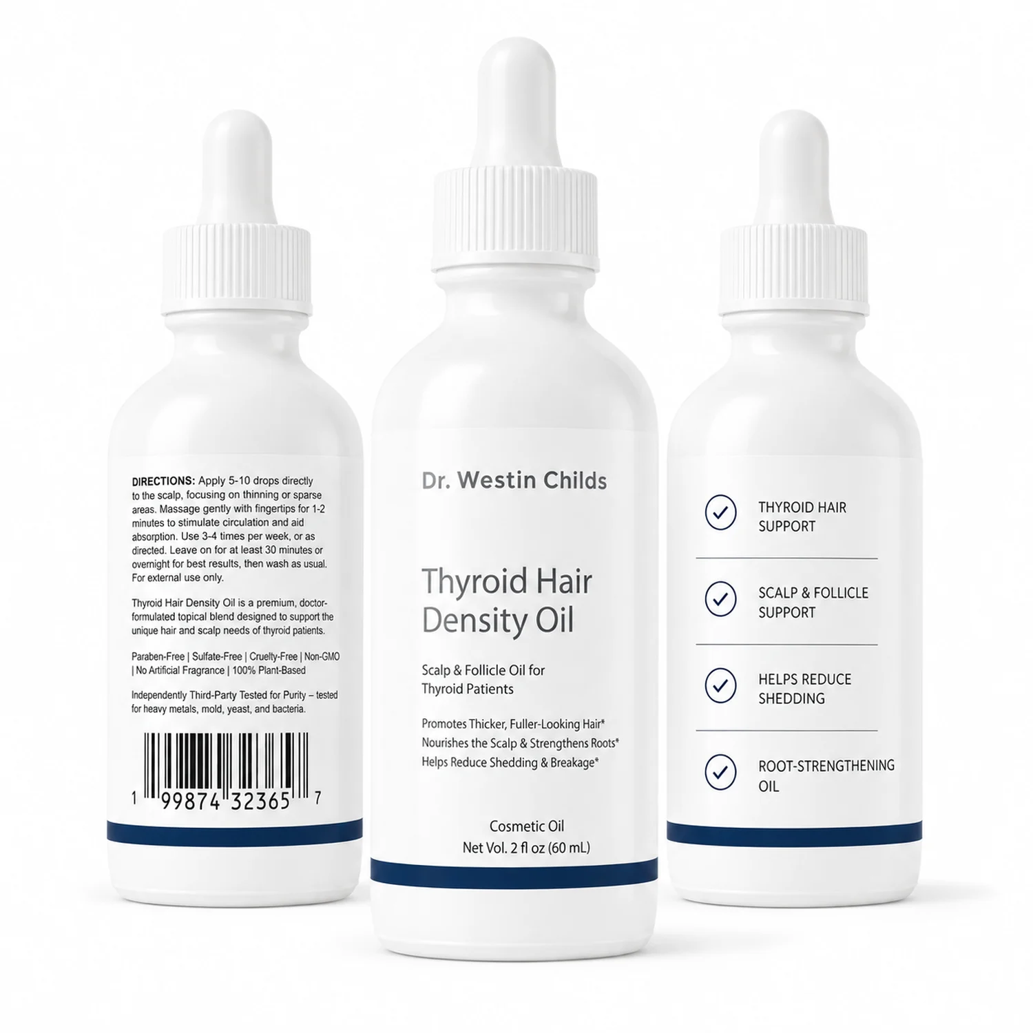 Thyroid Hair Density Oil