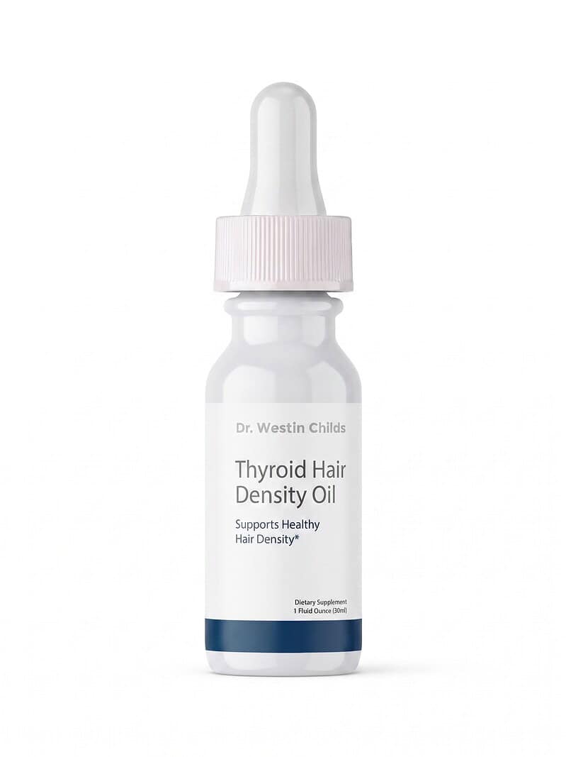 thyroid hair density oil mock up