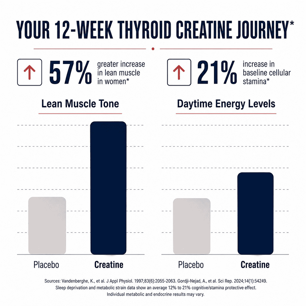 your 12 week thyroid creatine journey